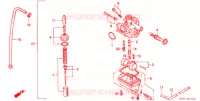 CARBURATEUR pour Honda NSR 80 de 1992