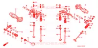 ARBRE A CAMES pour Honda SHADOW VT 750 CLASSIC EDITION de 1999