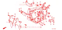 CADRE pour Honda SHADOW VT 750 CLASSIC EDITION de 1999