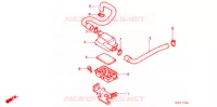 FILTRE A AIR SECONDAIRE pour Honda SHADOW VT 750 CLASSIC EDITION de 1999