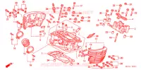 CULASSE (ARRIERE) pour Honda SHADOW VT 750 SPIRIT D de 2005