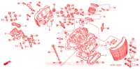 CULASSE (AVANT) pour Honda SHADOW VT 750 SPIRIT D de 2005