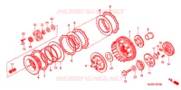 EMBRAYAGE pour Honda SHADOW VT 750 SPIRIT D de 2005