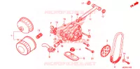 POMPE A HUILE pour Honda SHADOW VT 750 RS de 2010