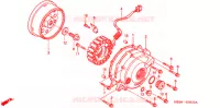 ALTERNATEUR pour Honda VTR 1000 SUPER HAWK de 2002