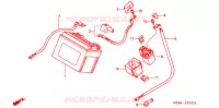 BATTERIE pour Honda VTR 1000 SUPER HAWK de 2002