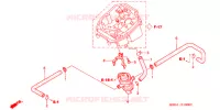 COMMANDE INJECTION D'AIR SOUPAPE pour Honda VTR 1000 SUPER HAWK de 2002