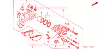ETRIER DE FREIN ARRIERE pour Honda VTR 1000 SUPER HAWK de 2002