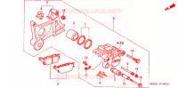 ETRIER DE FREIN ARRIERE pour Honda VTR 1000 SUPER HAWK de 2002