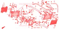 RADIATEUR pour Honda VTR 1000 FIRE STORM de 2002