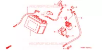 BATTERIE pour Honda VTR 1000 FIRE STORM BLACK de 2004