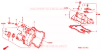 COUVRE CULASSE pour Honda VTR 1000 FIRE STORM BLACK de 2004