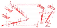 ARBRE A CAMES   SOUPAPE pour Honda VTR 1000 FIRE STORM de 1997