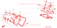 COUVRE CULASSE pour Honda VTR 1000 FIRE STORM de 1997