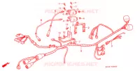 FAISCEAU DES FILS pour Honda VTR 250 de 1989