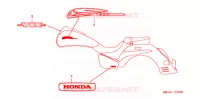 AUTOCOLLANTS pour Honda VTX 1300 S de 2005