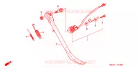 BEQUILLE LATERALE pour Honda VTX 1300 S de 2005