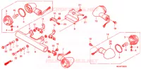 CLIGNOTANT pour Honda VTX 1300 S de 2005