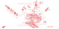 CULASSE DE CYLINDRE ARRIERE pour Honda VTX 1300 S de 2005