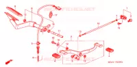 PEDALE pour Honda VTX 1300 S de 2005