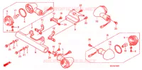 CLIGNOTANT pour Honda VTX 1300 TOURING de 2008
