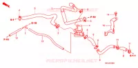 COMMANDE INJECTION D'AIR SOUPAPE (A,CM) pour Honda VTX 1300 TOURING de 2008