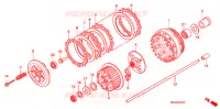 EMBRAYAGE pour Honda VTX 1300 TOURING de 2008