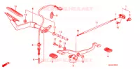 PEDALE pour Honda VTX 1300 TOURING de 2008