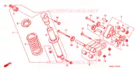 AMORTISSEUR ARRIERE pour Honda XR 100 de 1998