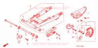 BRAS OSCILLANT pour Honda XR 100 de 1998