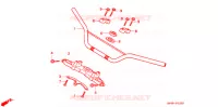 GUIDON pour Honda XR 100 de 1998