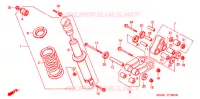 AMORTISSEUR ARRIERE pour Honda XR 100 de 2000
