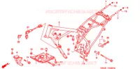 CADRE pour Honda XR 100 de 2000