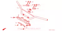 GUIDON   TE DE FOURCHE pour Honda XR 100 de 2000