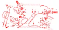 LEVIER DE GUIDON ('84,'85) pour Honda XR 200 R de 1984