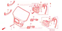PHARE pour Honda XR 200 R de 1984