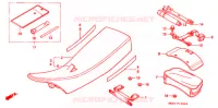 SELLE pour Honda XR 200 R de 1984