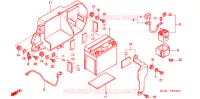 BATTERIE pour Honda XR 250 MOTARD de 2007