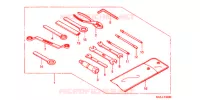 OUTIL pour Honda XR 250 MOTARD de 2007