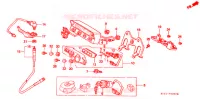 COMPTEUR (1) pour Honda XR 250 BAJA With speed warning light de 1996
