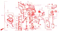 CARBURATEUR pour Honda XR 250 L de 1992