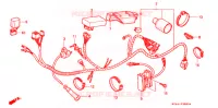 FAISCEAU DES FILS pour Honda XR 250 L de 1992
