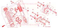AMORTISSEUR ARRIERE pour Honda XR 250 L de 1992