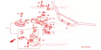 GUIDON   TE DE FOURCHE pour Honda XR 250 L de 1992
