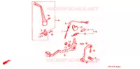 PEDALE   KICK pour Honda XR 250 L de 1992