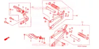 REPOSE PIED pour Honda XR 250 L de 1992
