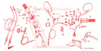 COMMODOS   POIGNEES pour Honda XR 250 L de 1993