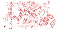 FILTRE A AIR pour Honda XR 250 L de 1993