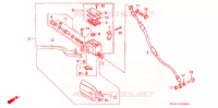 MAITRE CYLINDRE DE FREIN AVANT pour Honda XR 250 L de 1993