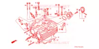 CULASSE pour Honda XR 250 L de 1995